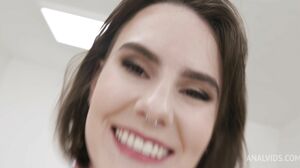 My first Gang Bang, Darcy Dark, 5on1, DP, Gapes, Multip