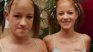 Milton Twins Share Big White Cock