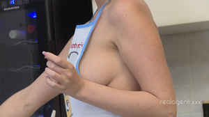 RealAgent Emily Archy Hot Kitchen Fuck