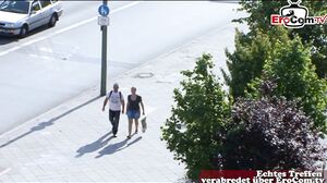 German short hair mature milf with natural boobs