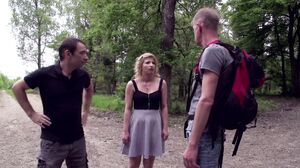 MMV German Amateur - Lovely blonde gets sprayed on her