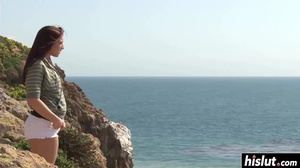 Hot babe sucks dick and gets drilled