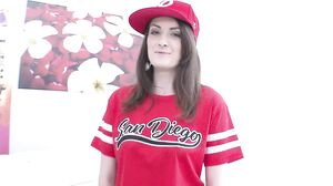 Newbie Jessica Blue first anal with 0% pussy SZ1795 in HD