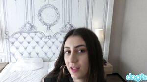 Dagfs - Lina Luxa, stunning brunette teen is getting fu