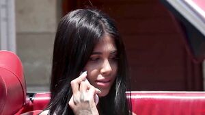 Busty Slut Yorgelis Carrillo Waxes Car Washer's BBC GP2435