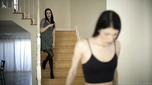 Anna De Ville, Ava Holt - My TS Stepmom 6, Scene 3