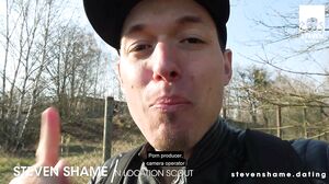 Steven Shame - Outdoor fuck - Blonde teen Arteya banged