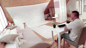 Angela Christin - Quick fuck session with slutty Angela Christin