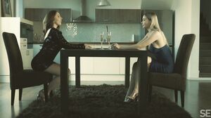 SexArt - Venera And Eva Brown Cross Over