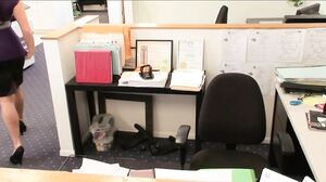 Mackenzee Pierce - Office Anal