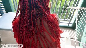 SweetButtocks - Brunette Sucking Cock , Fucking and Fis