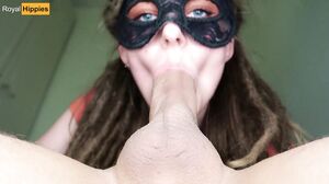 RoyalHippies - CLOSE UP SLOPPY DEEPTHROAT IN 69! INCRED