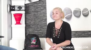CzechSexCasting - Tight Blonde Gets A Pounding In Casti