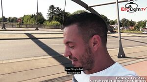 Public Sex Date at berlin freeway with german tattoo sl