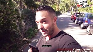 Small 18yo tourist teen seduced in public for outdoor s