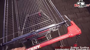 Turkish Wife is cheating at german public night Sexdate