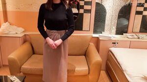 The first shooting of a super rare beauty OL who works