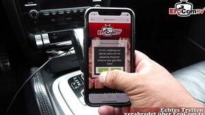 Real public online date with german big tits milf POV