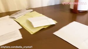 ifuckyouBella - BUSTY TEACHER DOESN'T TEACH WELL BUT SU