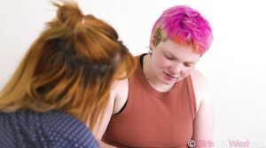 GirlsOutWest - Harper Valentine And Marz Study Sesh