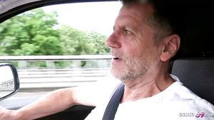 Rough Amateur Anal Sex for German Huge Bouncing Boobs M