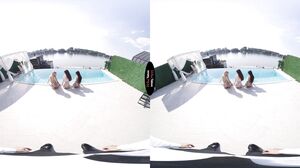 Hot Pearl, Lina Shisuta & Mia Grandy - Pool With A View