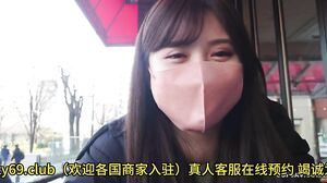 Cute japanese girl suck my dick