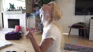 You fuck Kenzie in the ass and cum in her pussy in HD