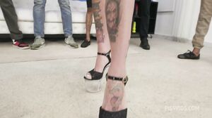 DP Tina Tolley - All in BBC Gang Bang Wet, 7on1, BBC, A