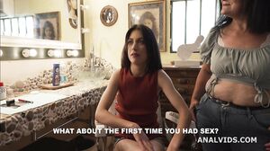 Francesca Palma joins porn with her Mother with Anal, F