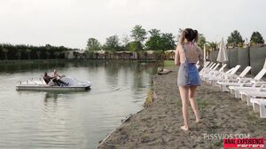 Musa Martina 2 Big Cocks Paddle to Pussy Island