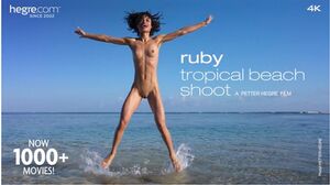 Ruby - Tropical Beach Shoot