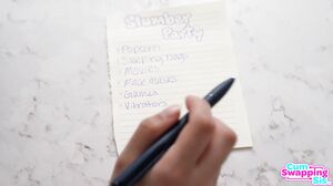 Demi Hawks & Lulu Chu - My Hot Stepsisters Horny Friend Sleeps Over - S5:E2