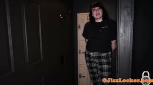 Heather Grey Quicky Girl Swallows Loads