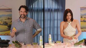 Violet Starr Teaches Us How To Play With Zucchini