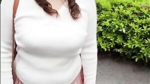 NINE-076 Fair-skinned Colossal Breasts I-cup Mature Wif