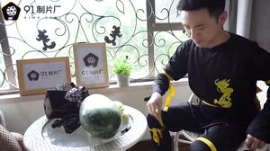 Asian Thief Caught By Homeowner Is Fucked & Creampied