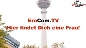 German chubby Fat Girl picked up at real Street casting