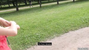 GoldTeachers - IT specialist pick up ukranian teen and