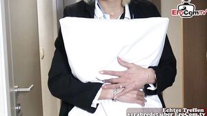 Hairy german secretary get anal fuck from boss