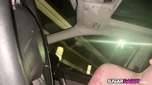 Sammy Scott - Sammy Scott Jerks Makes Daddy Beg For It In The Car
