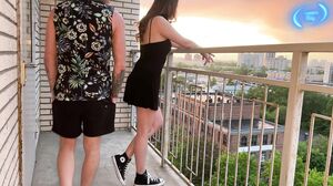 Sweetie_Ray - Hot Sex on the Balcony _ Sweetie Ray _ To