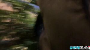 Ava Black - Busty Brunette First Date Fuck Slut