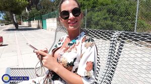 Leidy De Leon Is A Hot German MILF That Loves To Fuck And Suck With Strangers In The Wood