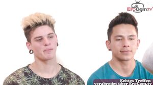 German petite teen twinks try anal sex first time