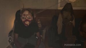 Halloween horror story DP-dap fisting anal Cheyla Collins & Katherin Moore & Camila Cooper & Elizabeth Taylor