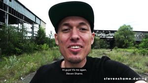 Steven Shame - Hot outdoor fuck date with tattooed cum