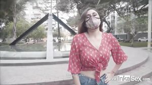 Turista colombiana. Carol