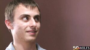 Creampie For Granny - Teacher Gets A Creampie