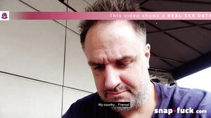 Snap Fuck - Candy gets naughty during an anal sex date